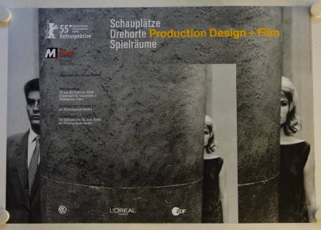 Production Design + Film original release german film festival poster